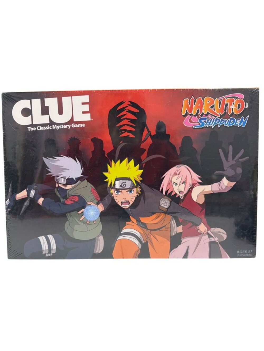 Clue Naruto Shippuden Board Game Ages 8+ New Sealed Mystery Strategy Game